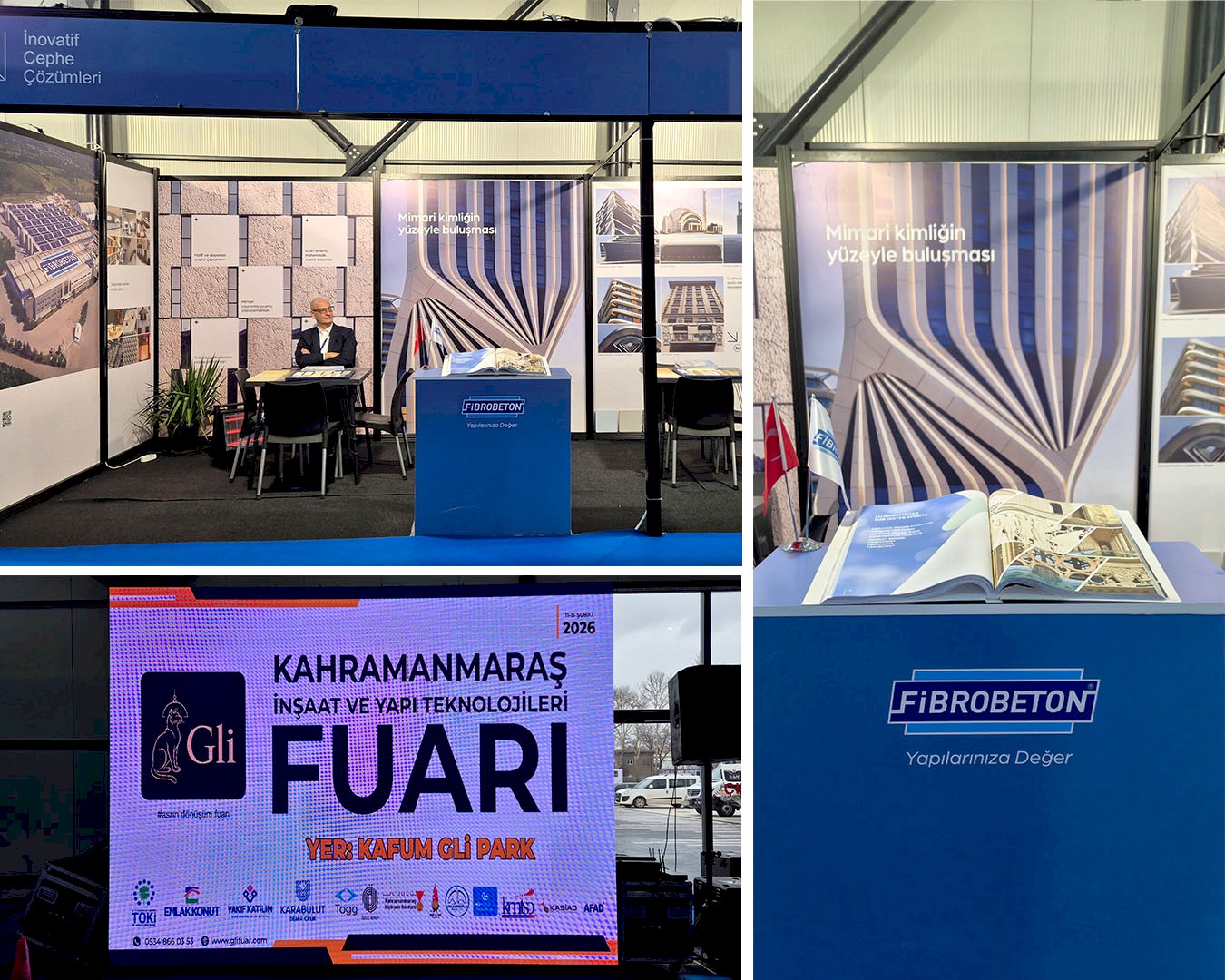FİBROBETON KAHRAMANMARAŞ FUARINDA