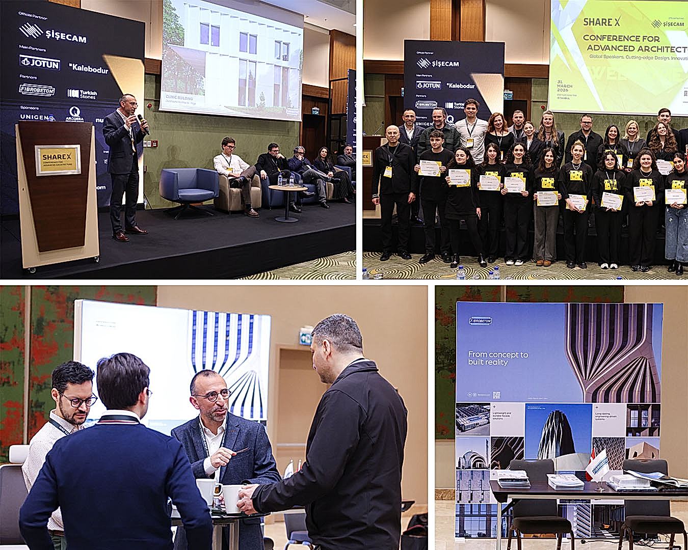 FİBROBETON’UN SPONSORLARINDAN OLDUĞU SHARE X - ADVANCED ARCHITECTURE ETKİNLİĞİ
